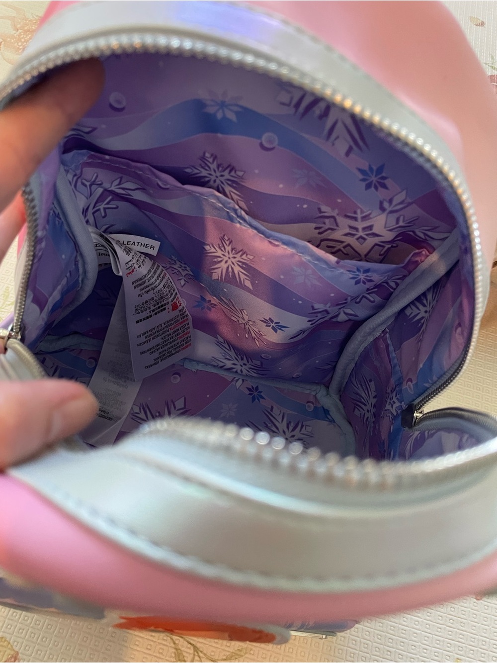 Disney Frozen Loungefly Mini Backpack NWT - Picture 6 of 9